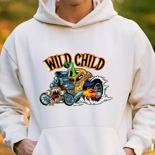 rat fink wild child hoodie 3