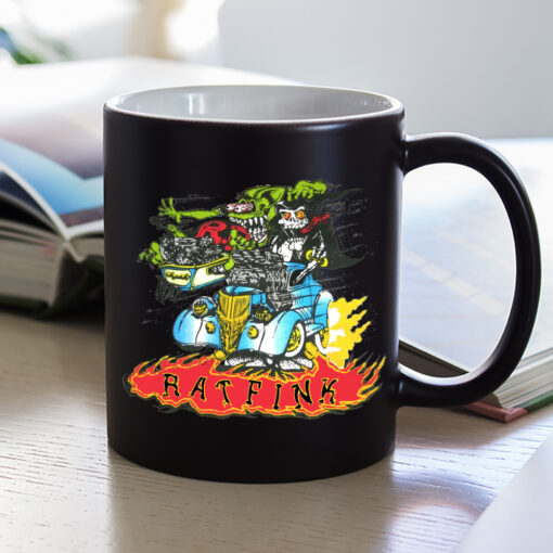 rat fink with Death Mug 1