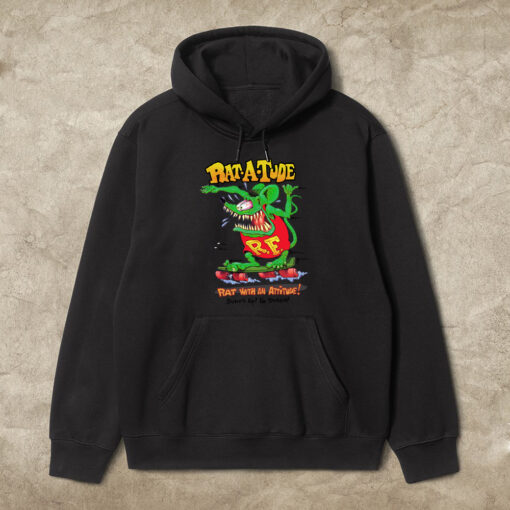 rat with an attitude hoodie 1