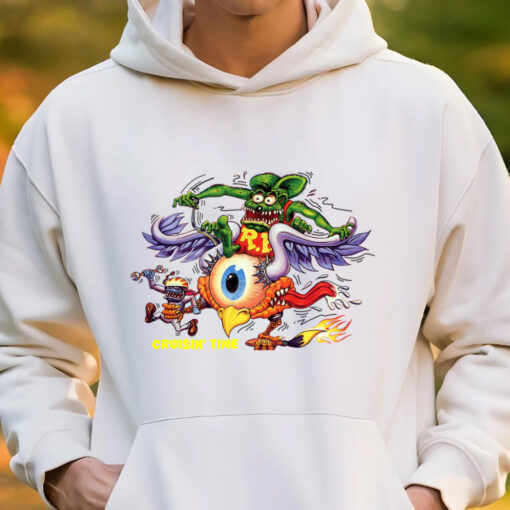 ratfink Cruisin time hoodie 3