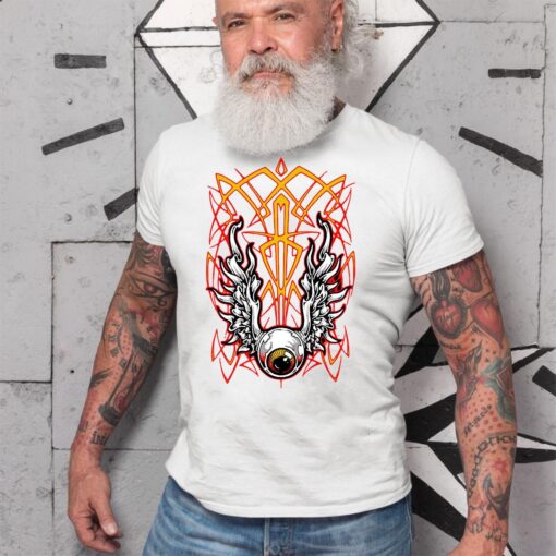 ratfink Flying eyeball hot rod WhiteShirt 2 9606981b8