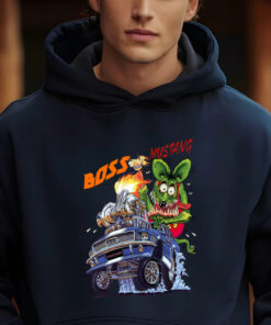 ratfink boss mustang hoodie 2
