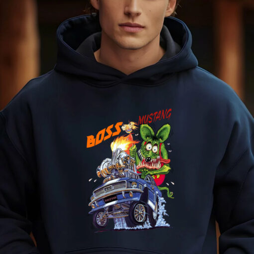 ratfink boss mustang hoodie 2