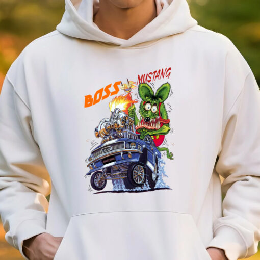 ratfink boss mustang hoodie 3