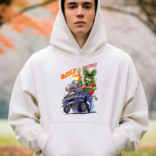 ratfink boss mustang hoodie 4