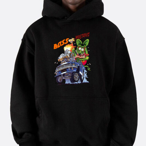 ratfink boss mustang hoodie 5