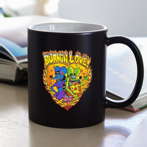 ratfink burn in love Mug 1