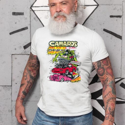 ratfink camaros WhiteShirt 2