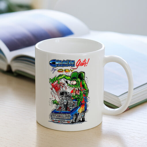 ratfink chevelle guta by chevy Mug 3