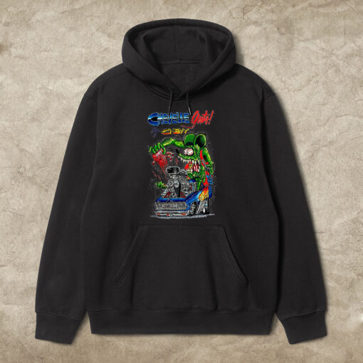 ratfink chevelle guta by chevy hoodie 1