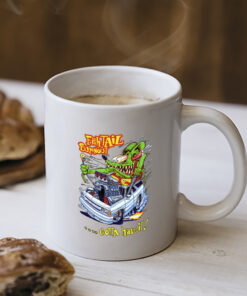 ratfink fish tail burnout Mug 2