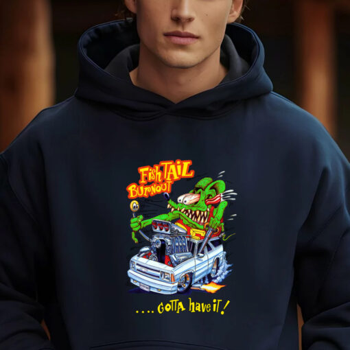 ratfink fish tail burnout hoodie 2