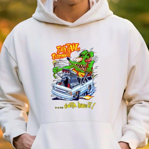 ratfink fish tail burnout hoodie 3
