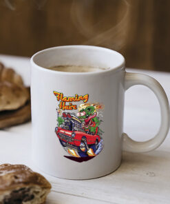 ratfink flaming hair Mug 2
