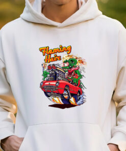 ratfink flaming hair hoodie 3