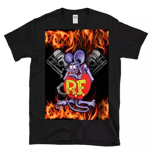 ratfink hot rod piston BlackShirt 1