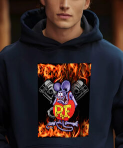 ratfink hot rod piston hoodie 2