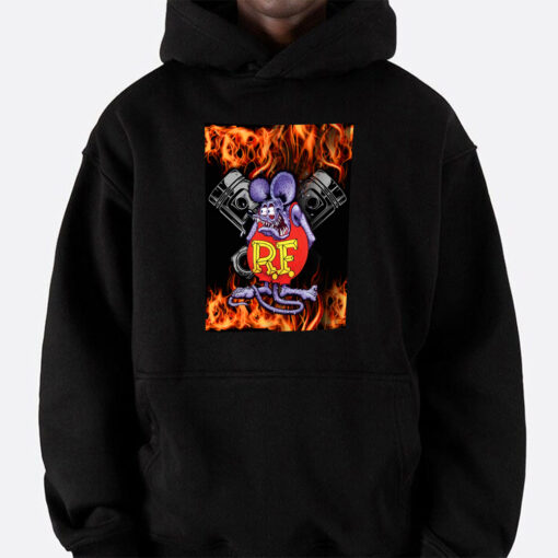 ratfink hot rod piston hoodie 5