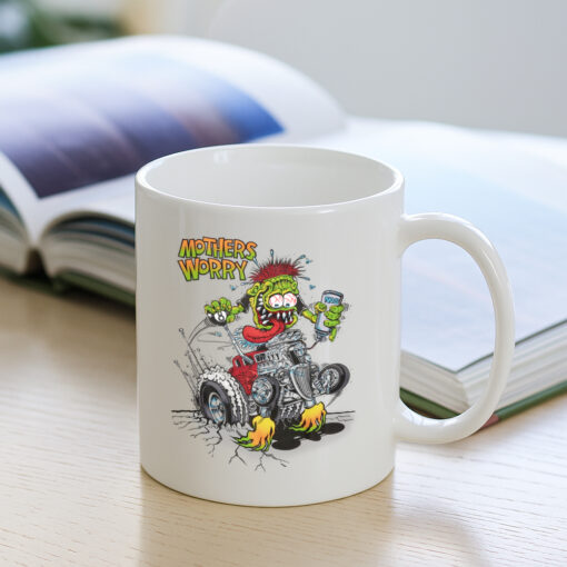 ratfink mother worry Mug 3