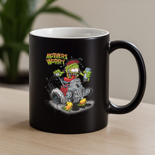 ratfink mother worry Mug 4