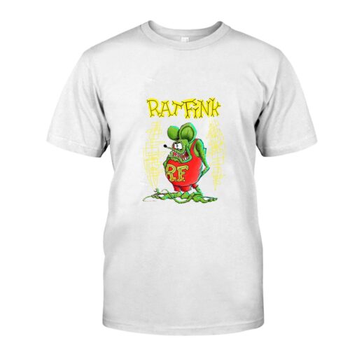ratfink pinstriping WhiteShirt 1
