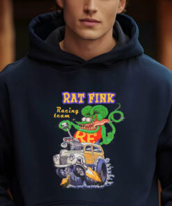 ratfink racing team hot rod hoodie 2