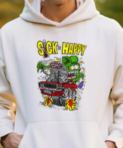 ratfink sick but happy hoodie 3