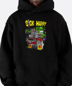 ratfink sick but happy hoodie 5