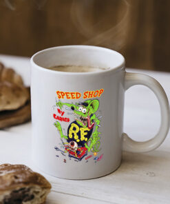 ratfink speed shop garage Mug 2