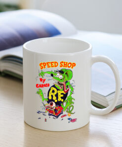 ratfink speed shop garage Mug 3