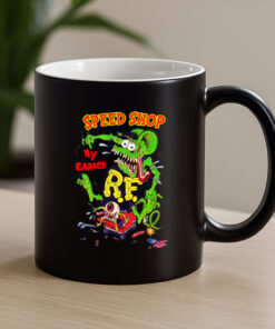 ratfink speed shop garage Mug 4