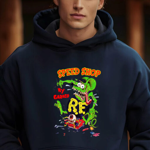 ratfink speed shop garage hoodie 2