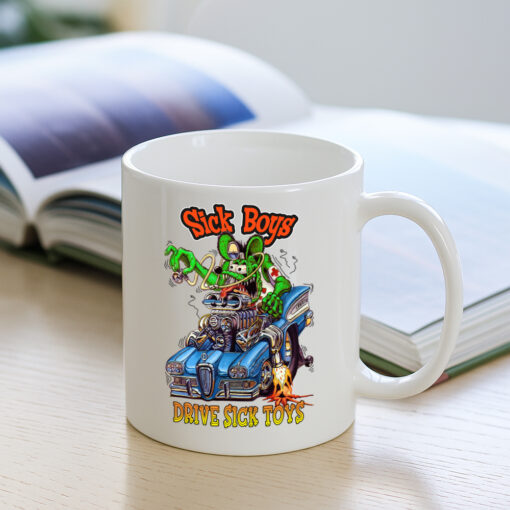 sick boys drive sick toys Mug 3