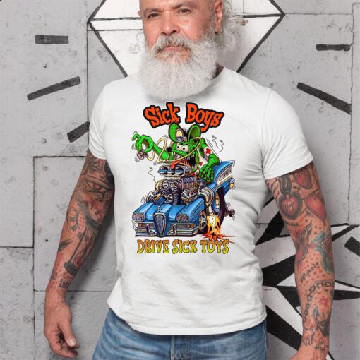 sick boys drive sick toys WhiteShirt 2