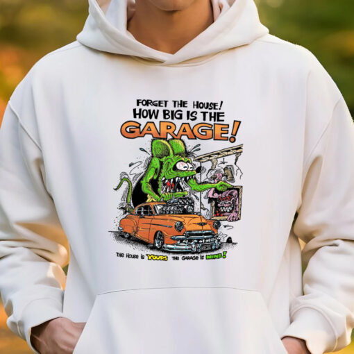 the house is your the garage is mine hoodie 3