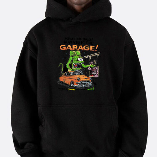 the house is your the garage is mine hoodie 5