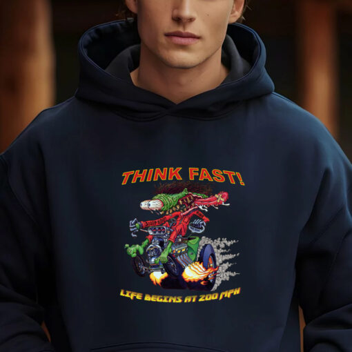 think fast hot rod hoodie 2