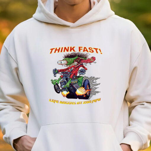 think fast hot rod hoodie 3