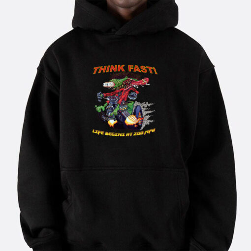 think fast hot rod hoodie 5