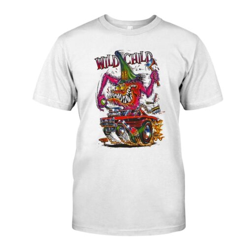 wild child rat fink WhiteShirt 1